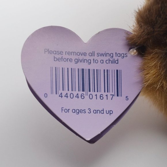 Scooter the Chipmunk Puffkins by Swibco Sty6688 Bean Bag Plush - Picture 8 of 8